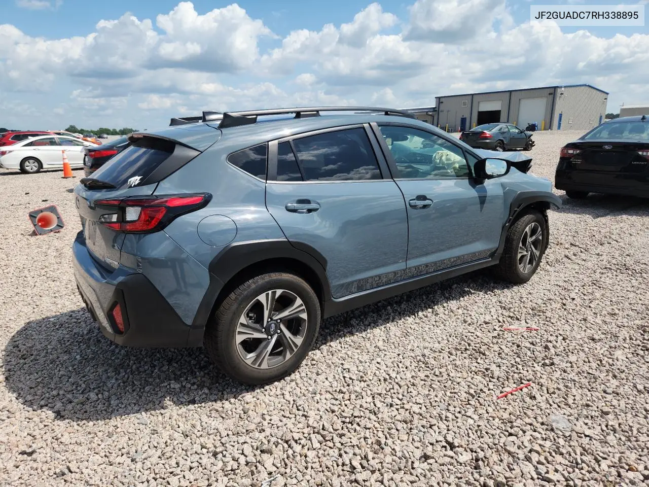 2024 Subaru Crosstrek Premium VIN: JF2GUADC7RH338895 Lot: 59132666