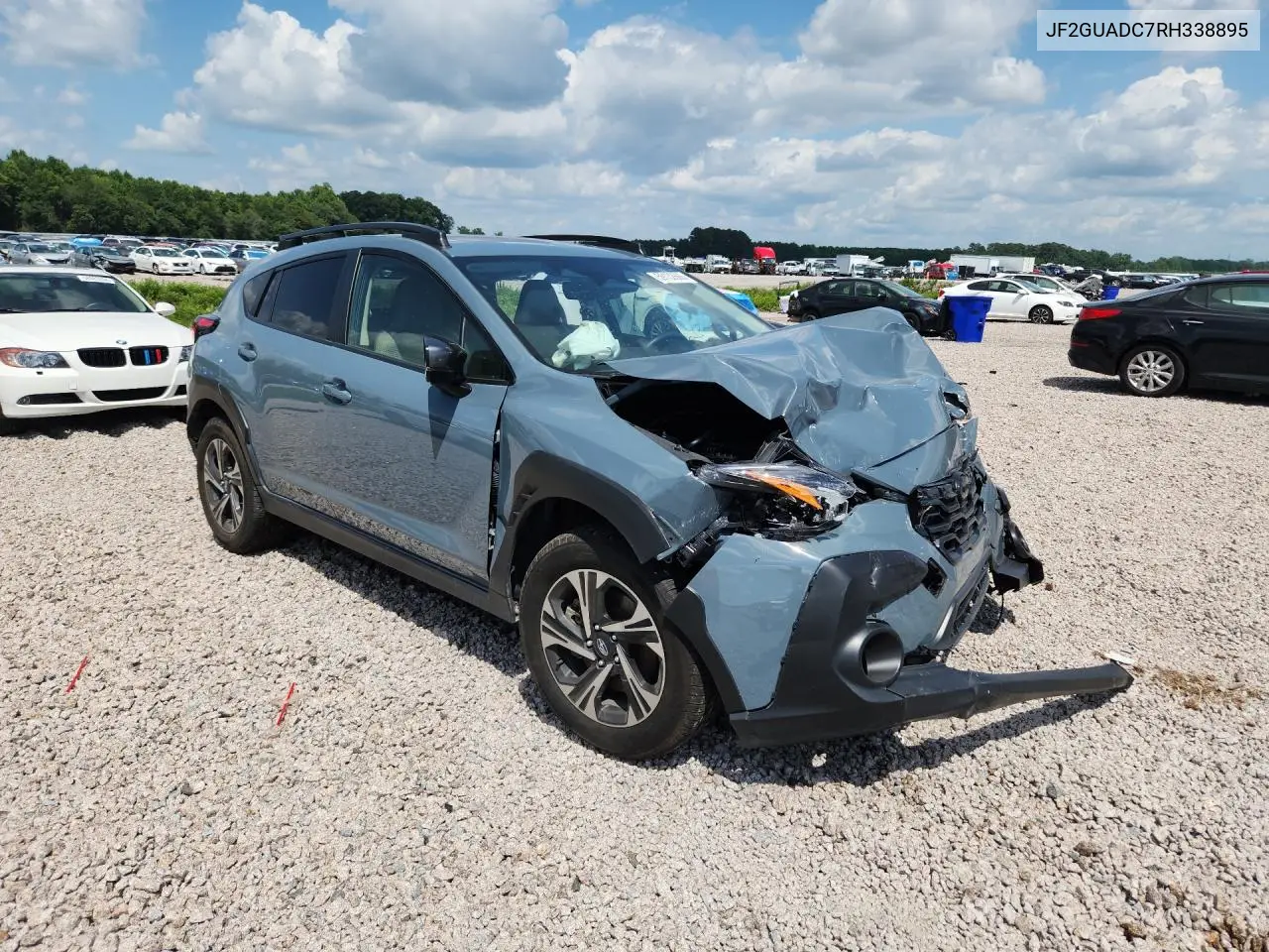 2024 Subaru Crosstrek Premium VIN: JF2GUADC7RH338895 Lot: 59132666