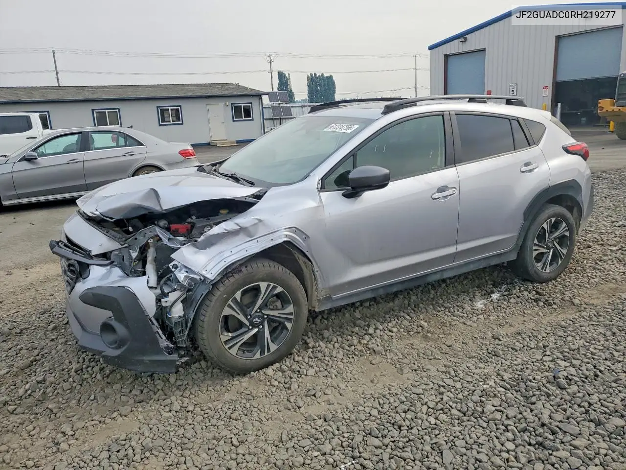 2024 Subaru Crosstrek Premium VIN: JF2GUADC0RH219277 Lot: 61224756