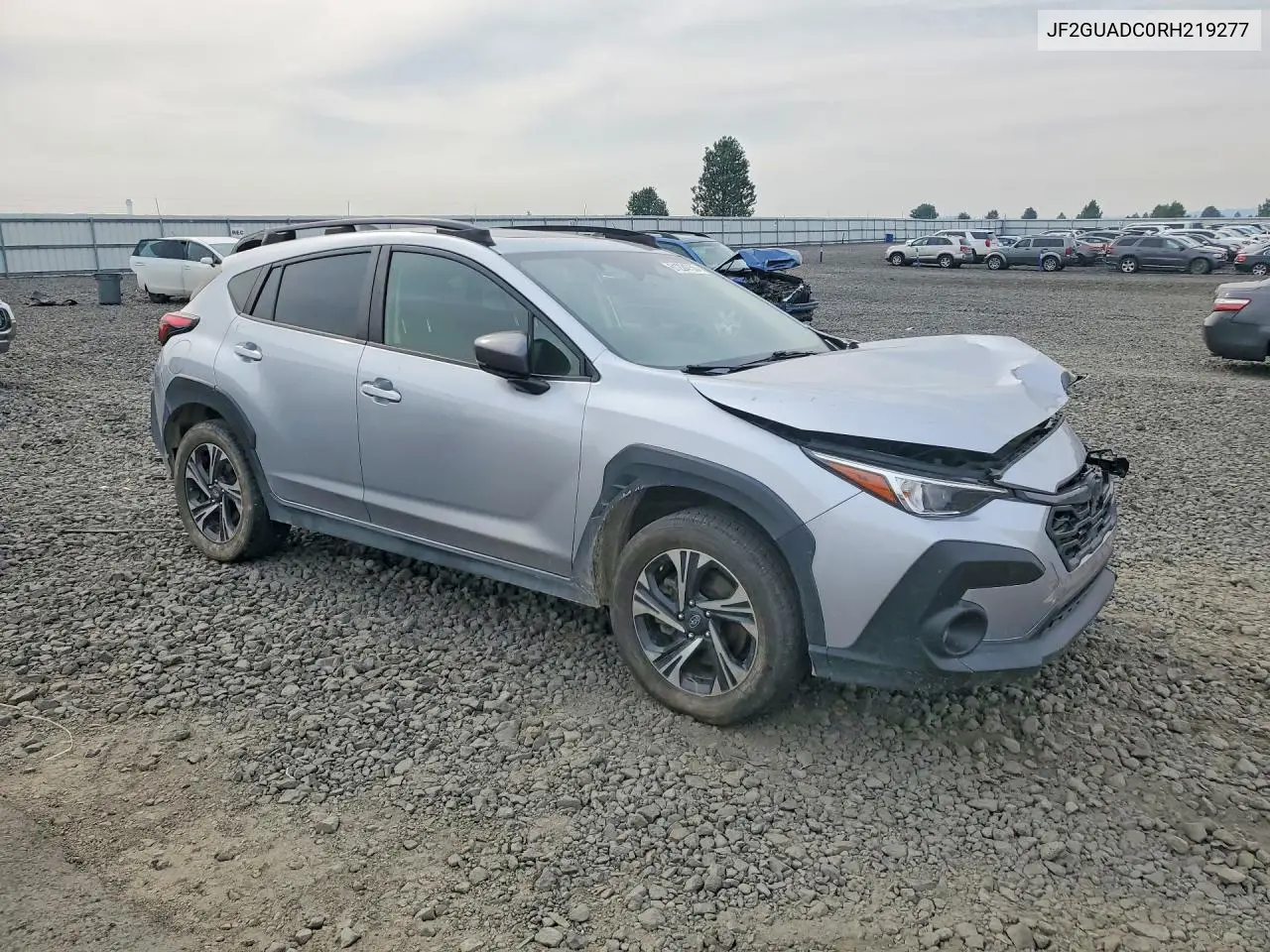 2024 Subaru Crosstrek Premium VIN: JF2GUADC0RH219277 Lot: 61224756