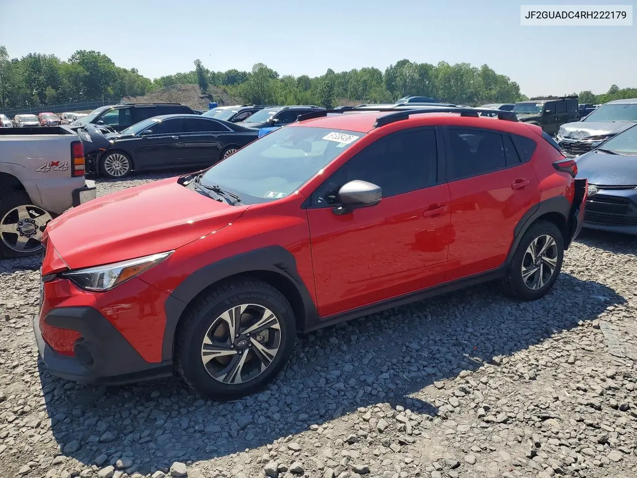2024 Subaru Crosstrek Premium VIN: JF2GUADC4RH222179 Lot: 61338436
