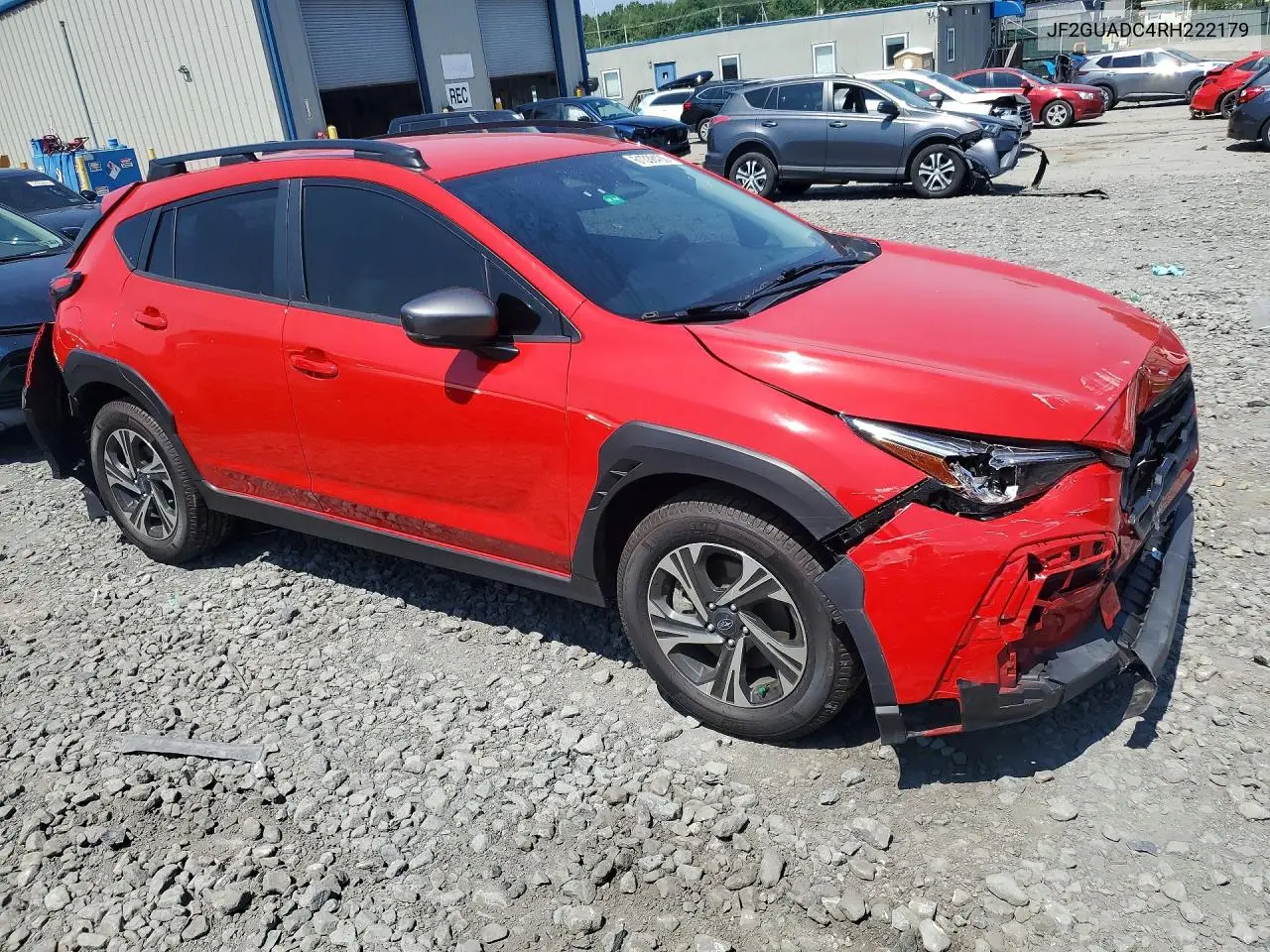 2024 Subaru Crosstrek Premium VIN: JF2GUADC4RH222179 Lot: 61338436