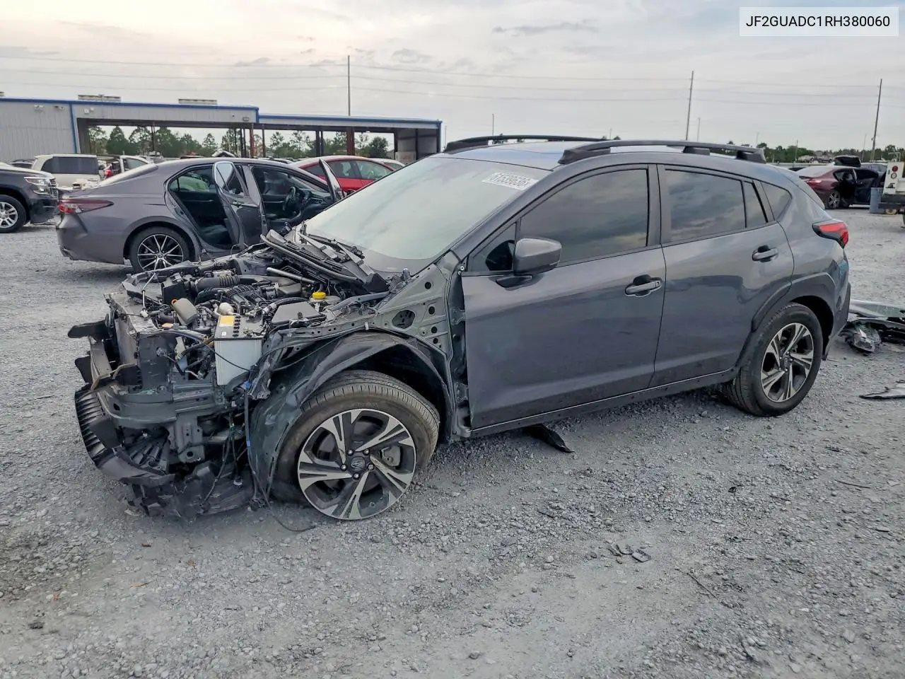 2024 Subaru Crosstrek Premium VIN: JF2GUADC1RH380060 Lot: 61539636