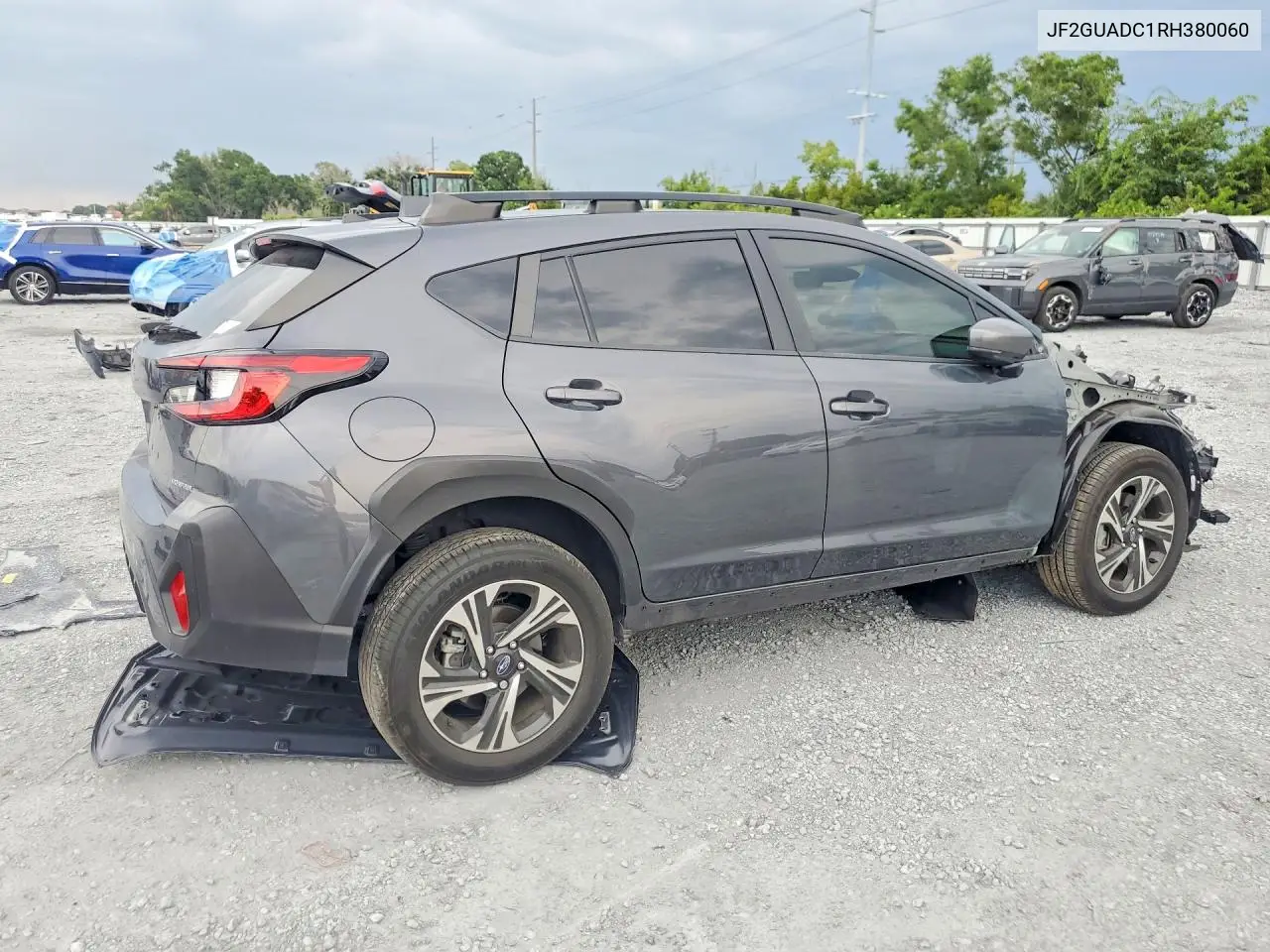 2024 Subaru Crosstrek Premium VIN: JF2GUADC1RH380060 Lot: 61539636