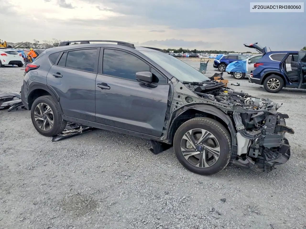 2024 Subaru Crosstrek Premium VIN: JF2GUADC1RH380060 Lot: 61539636