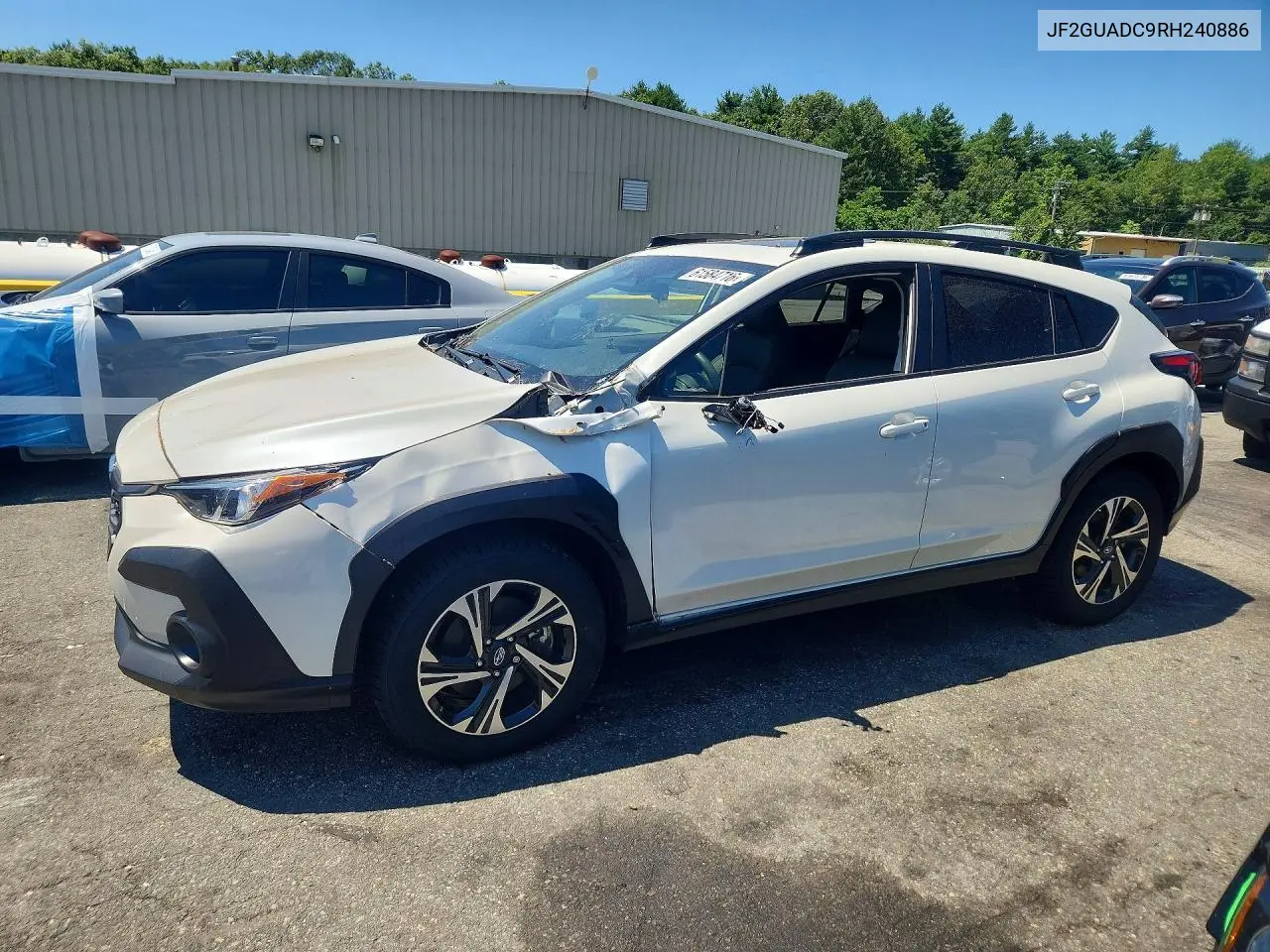 2024 Subaru Crosstrek Premium VIN: JF2GUADC9RH240886 Lot: 61584716