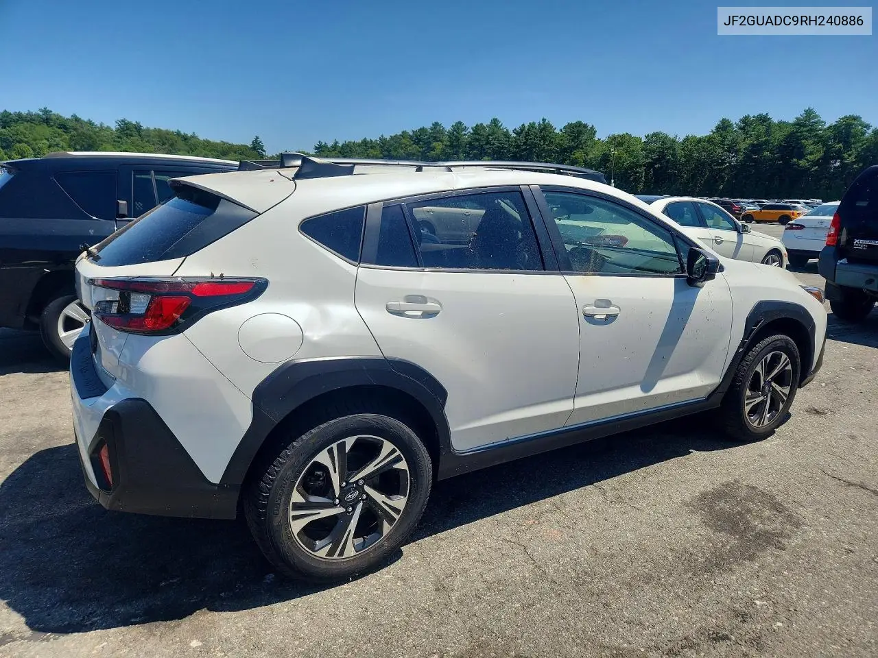 2024 Subaru Crosstrek Premium VIN: JF2GUADC9RH240886 Lot: 61584716