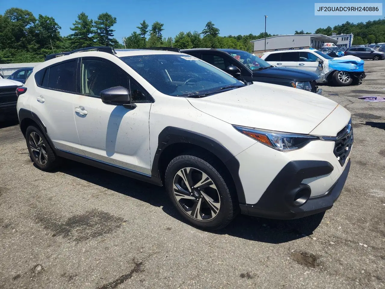 2024 Subaru Crosstrek Premium VIN: JF2GUADC9RH240886 Lot: 61584716