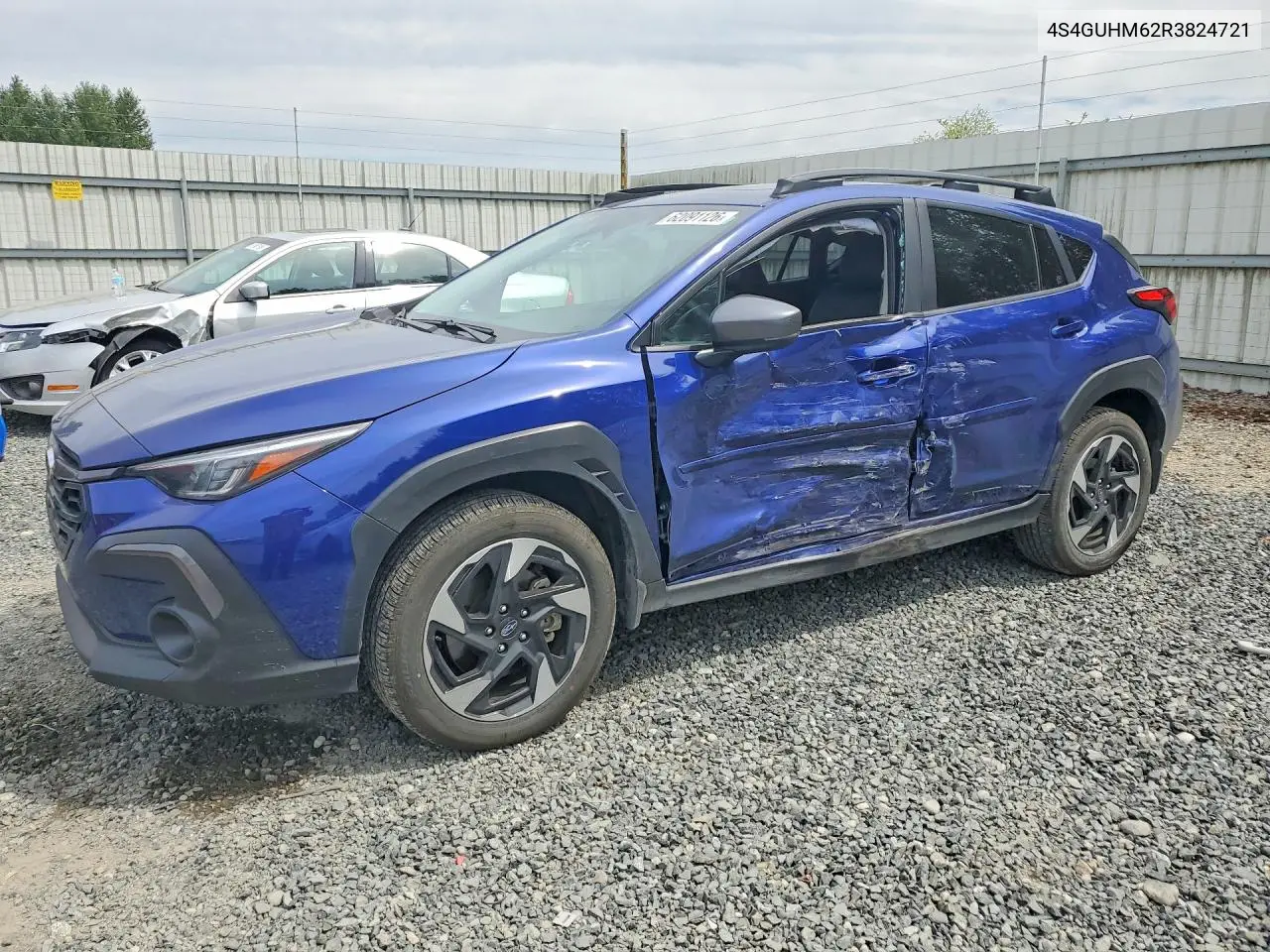 2024 Subaru Crosstrek Limited VIN: 4S4GUHM62R3824721 Lot: 62091126