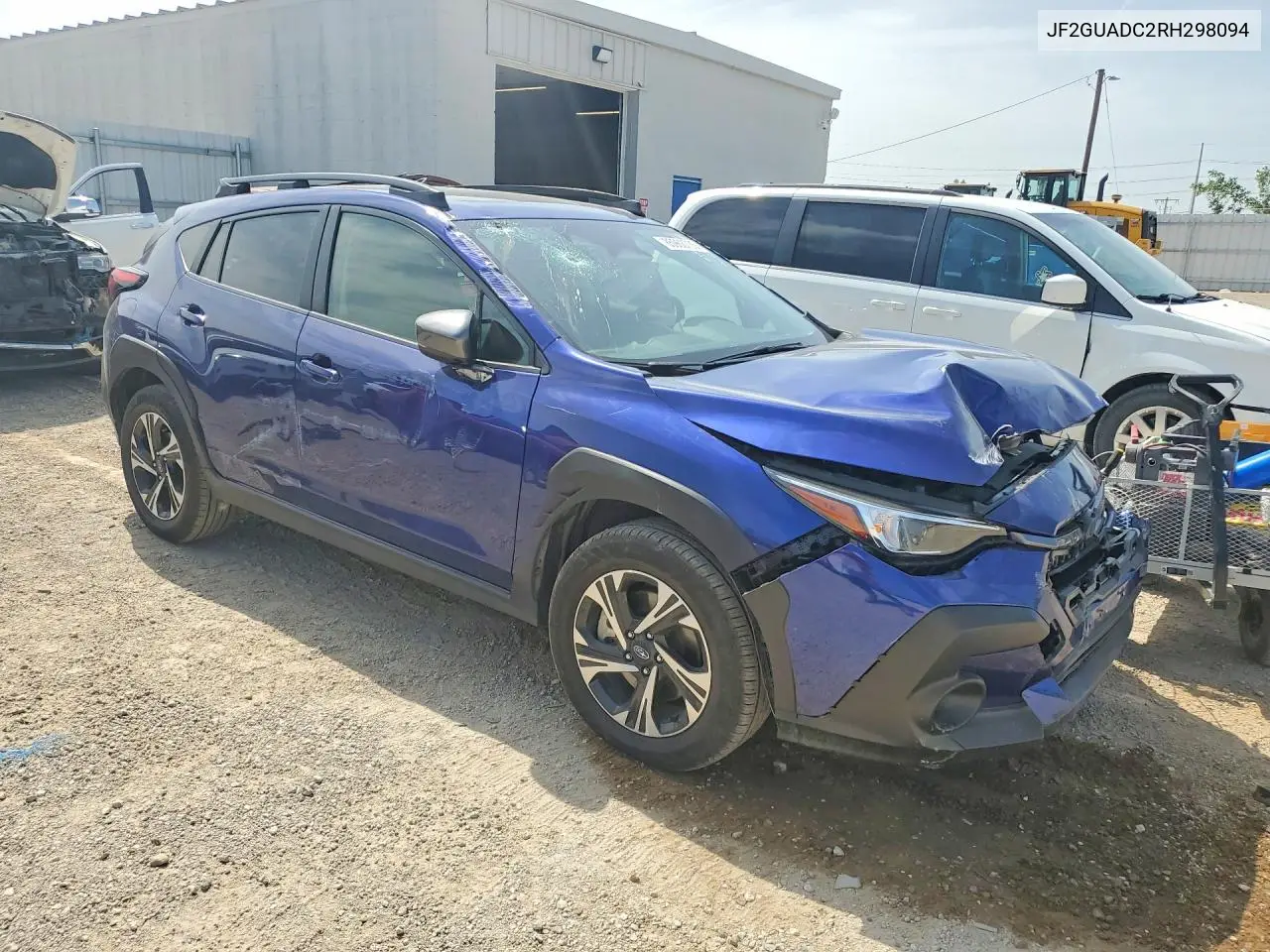 2024 Subaru Crosstrek Premium VIN: JF2GUADC2RH298094 Lot: 85968735