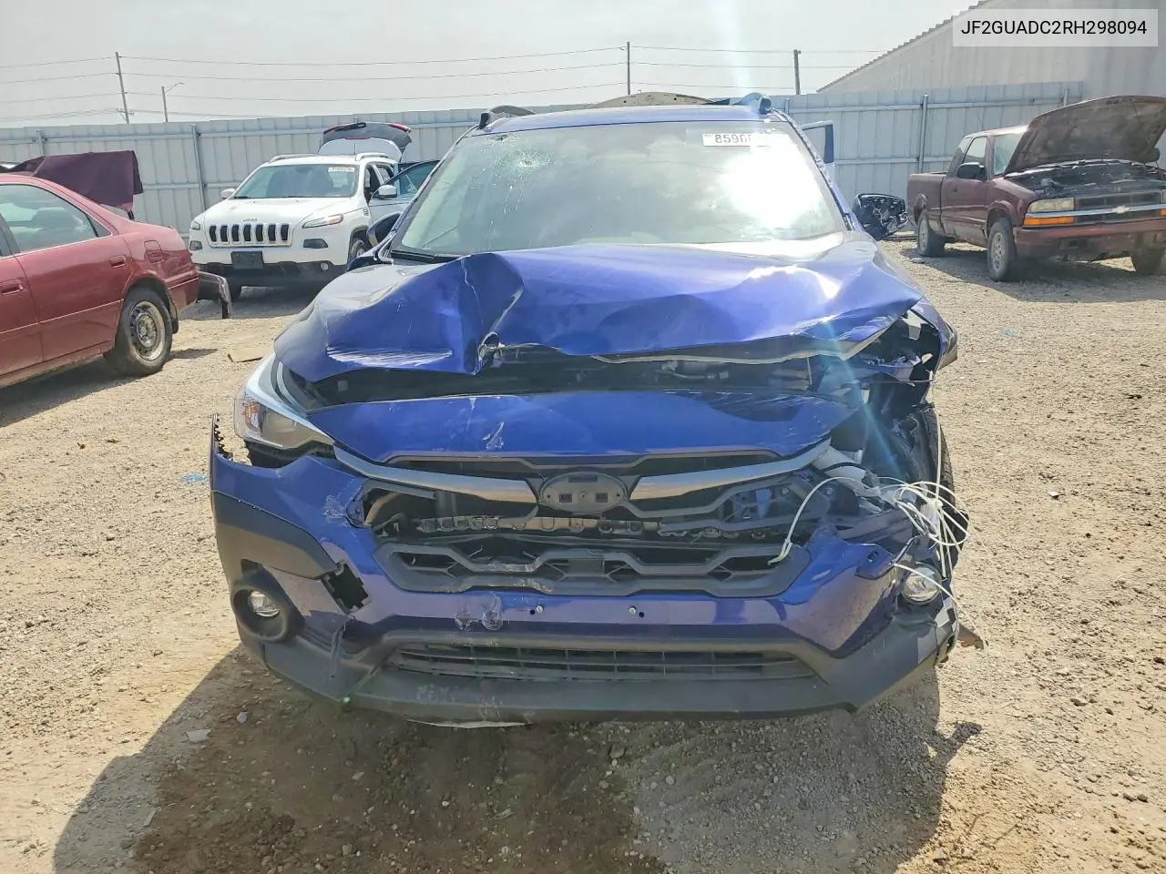 2024 Subaru Crosstrek Premium VIN: JF2GUADC2RH298094 Lot: 85968735
