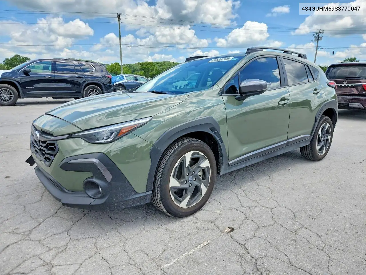 2025 Subaru Crosstrek Limited VIN: 4S4GUHM69S3770047 Lot: 61859266