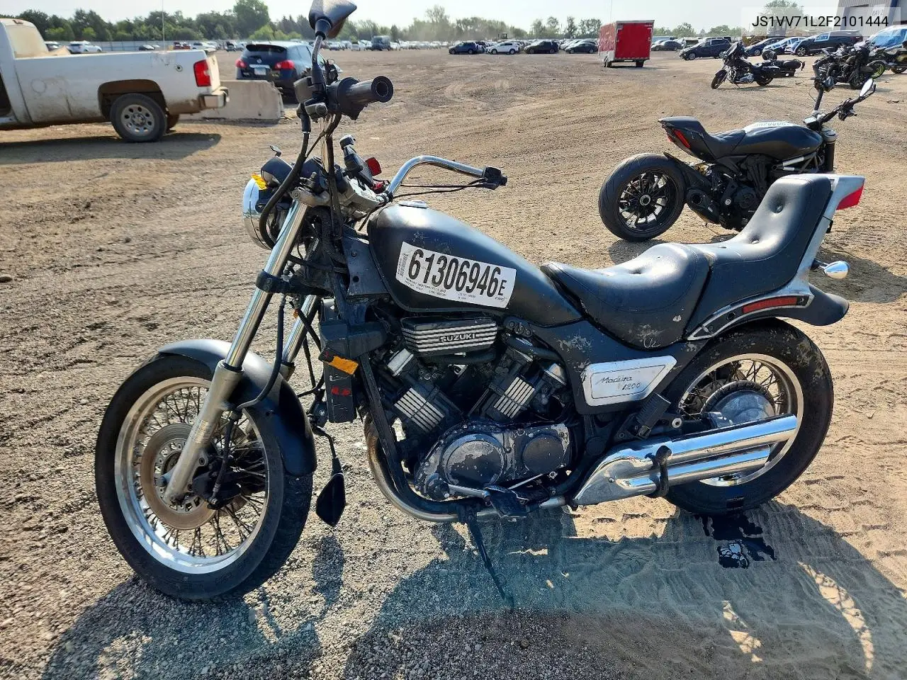 1985 Suzuki Gv1200 VIN: JS1VV71L2F2101444 Lot: 61306946
