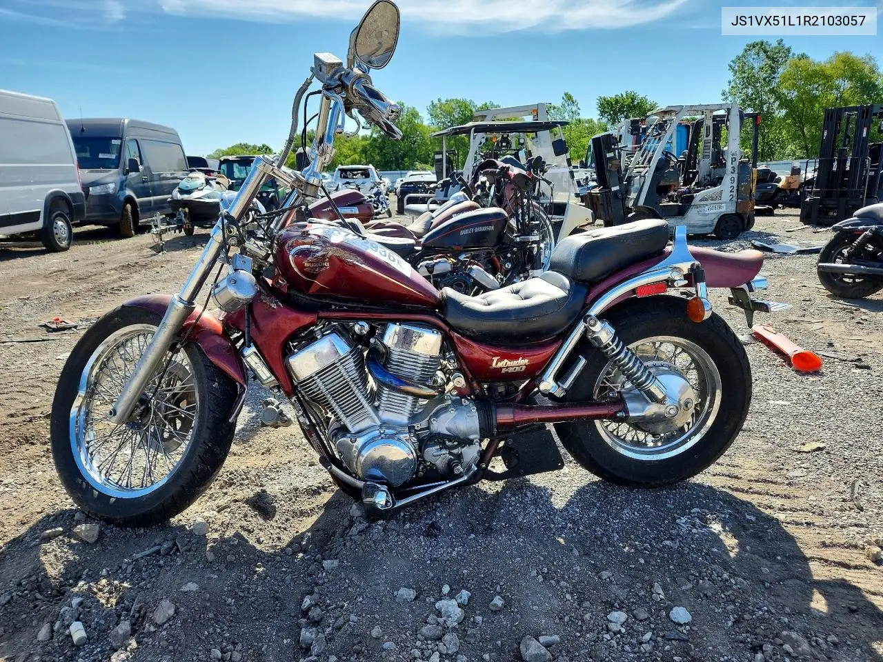 1994 Suzuki Vs1400 Glp VIN: JS1VX51L1R2103057 Lot: 55722936