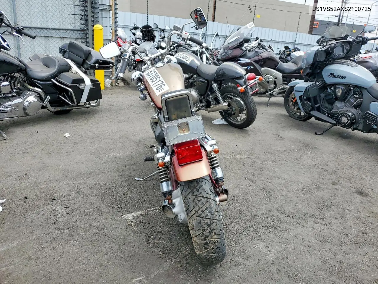 1995 Suzuki Vs800 Glp VIN: JS1VS52AXS2100725 Lot: 53705176