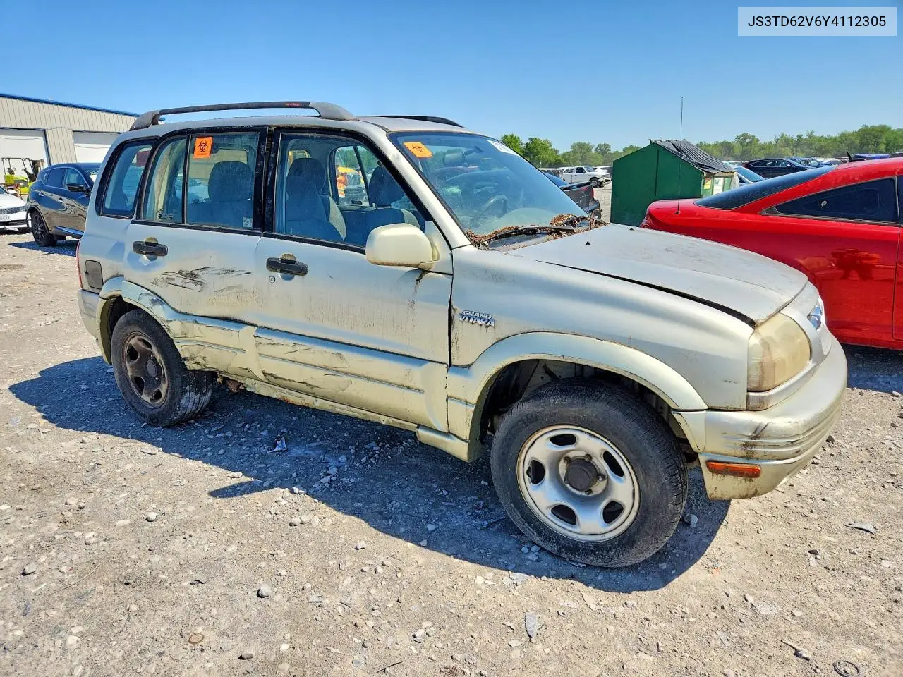 2000 Suzuki Grand Vitara Jlx Limited VIN: JS3TD62V6Y4112305 Lot: 51990126