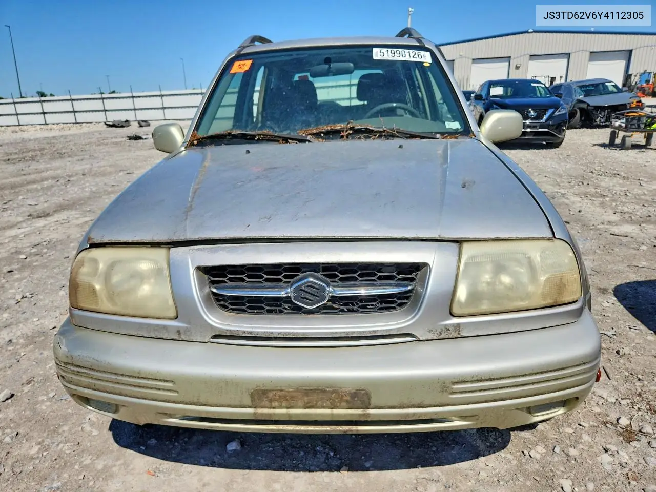 2000 Suzuki Grand Vitara Jlx Limited VIN: JS3TD62V6Y4112305 Lot: 51990126