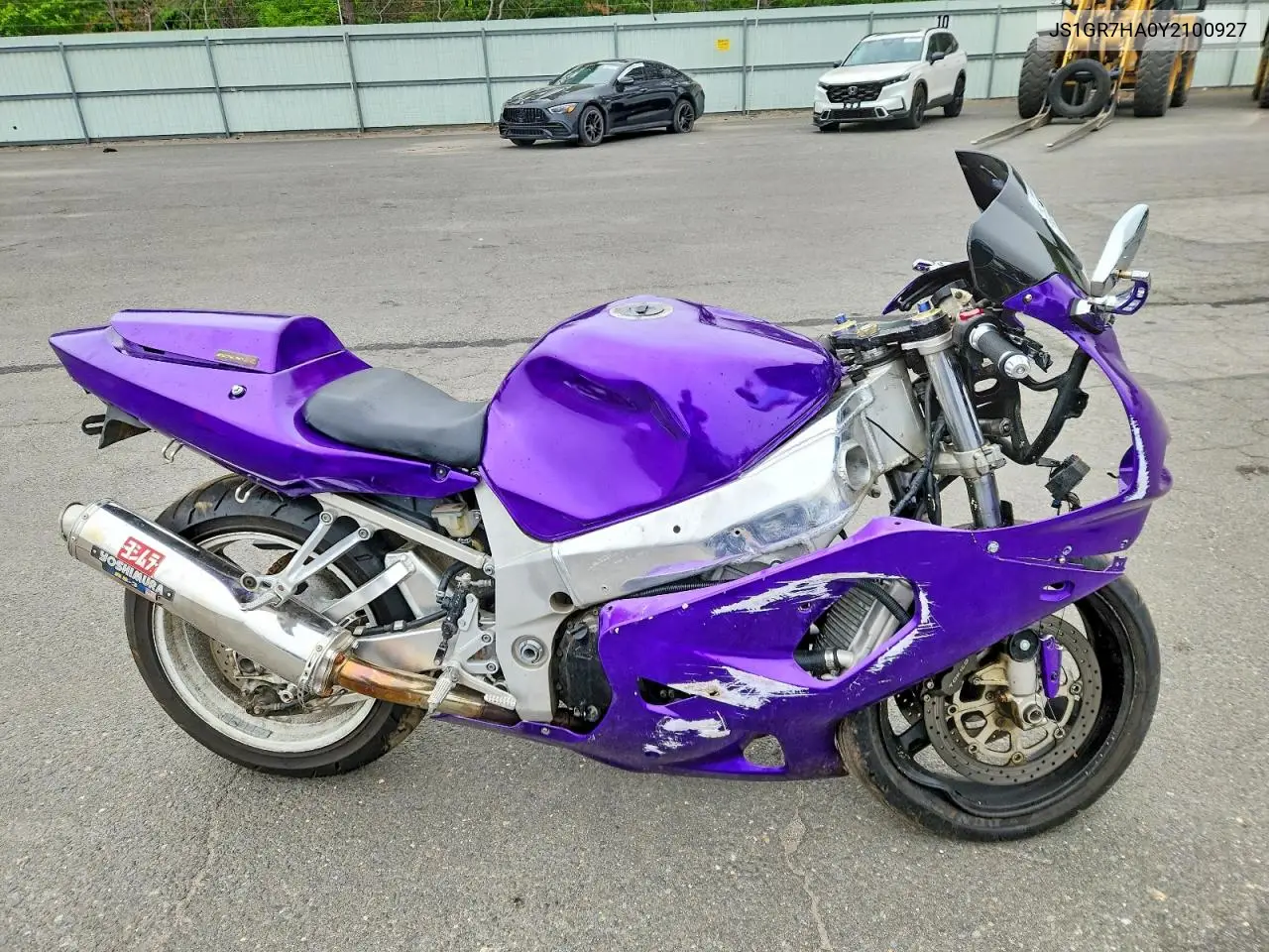 2000 Suzuki Gsx-R750 VIN: JS1GR7HA0Y2100927 Lot: 57948356