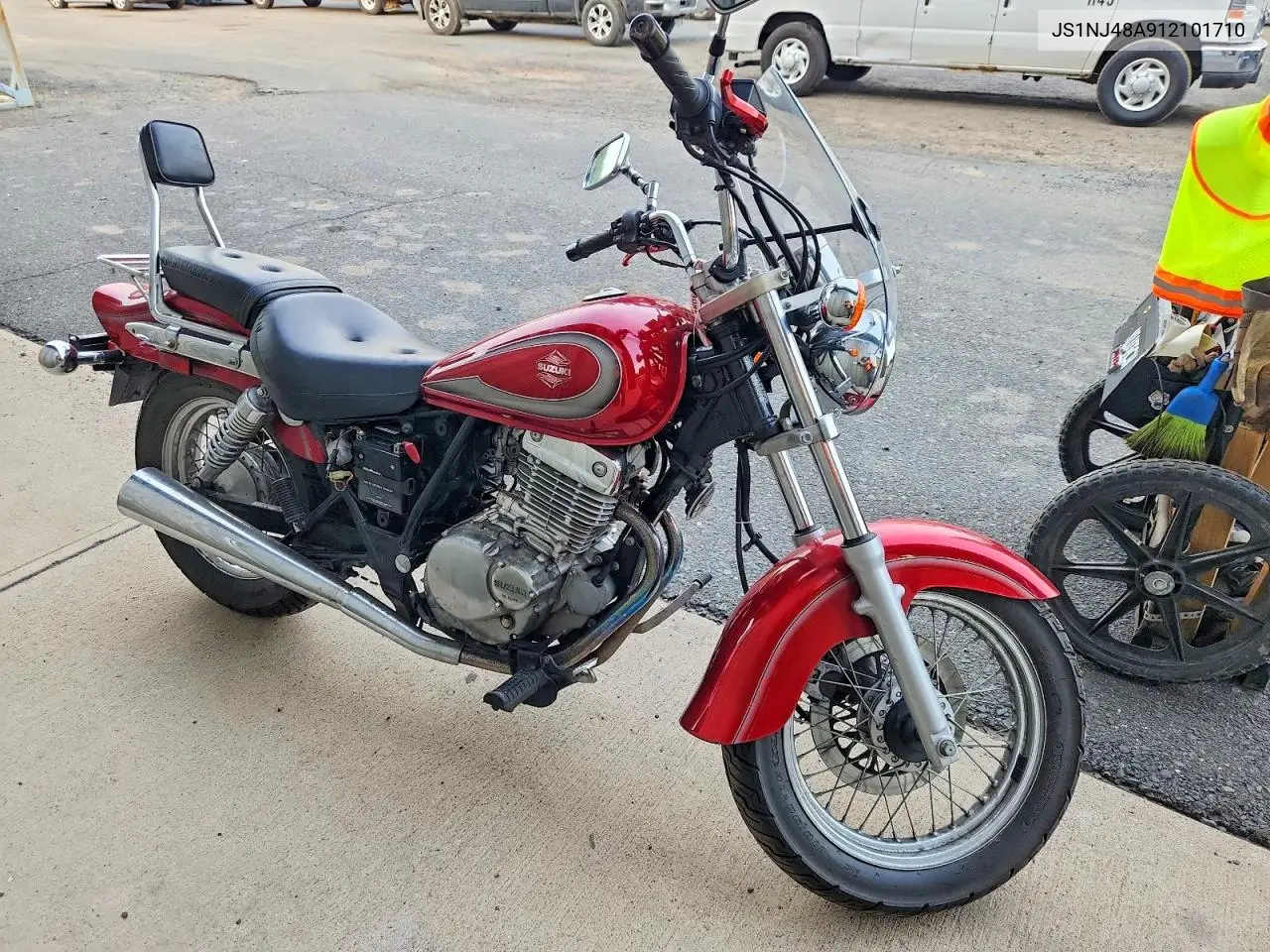 2001 Suzuki Gz250 VIN: JS1NJ48A912101710 Lot: 61111956