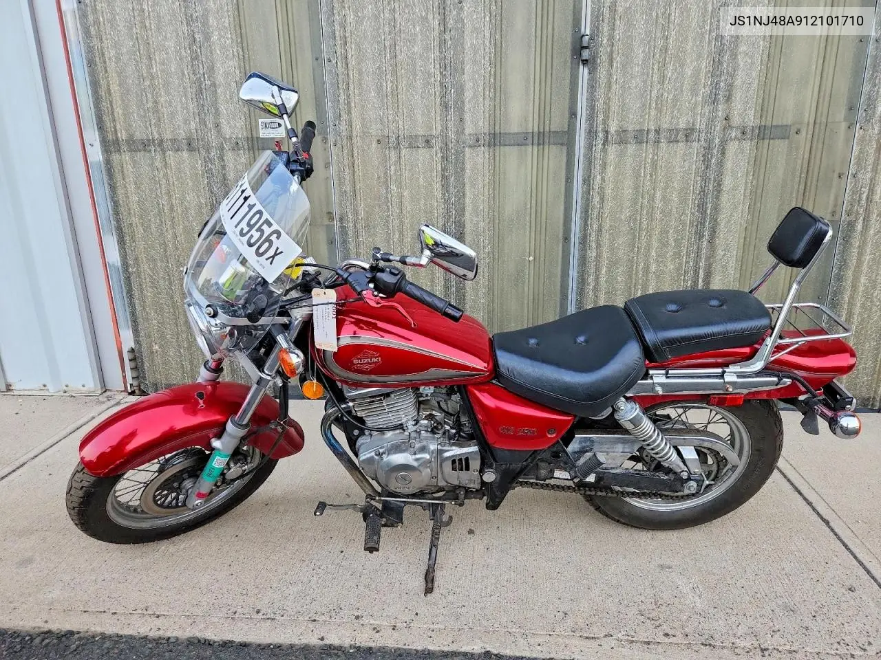 2001 Suzuki Gz250 VIN: JS1NJ48A912101710 Lot: 61111956