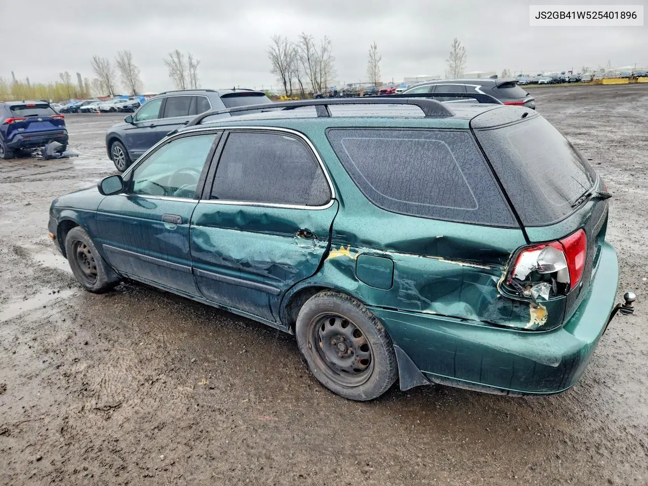 2002 Suzuki Esteem Gl VIN: JS2GB41W525401896 Lot: 52413096