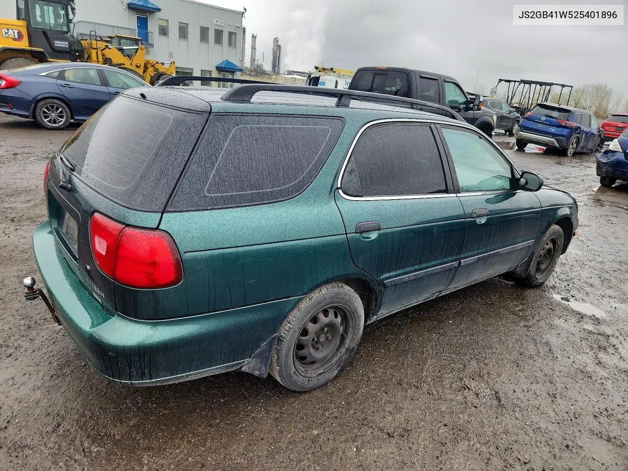2002 Suzuki Esteem Gl VIN: JS2GB41W525401896 Lot: 52413096