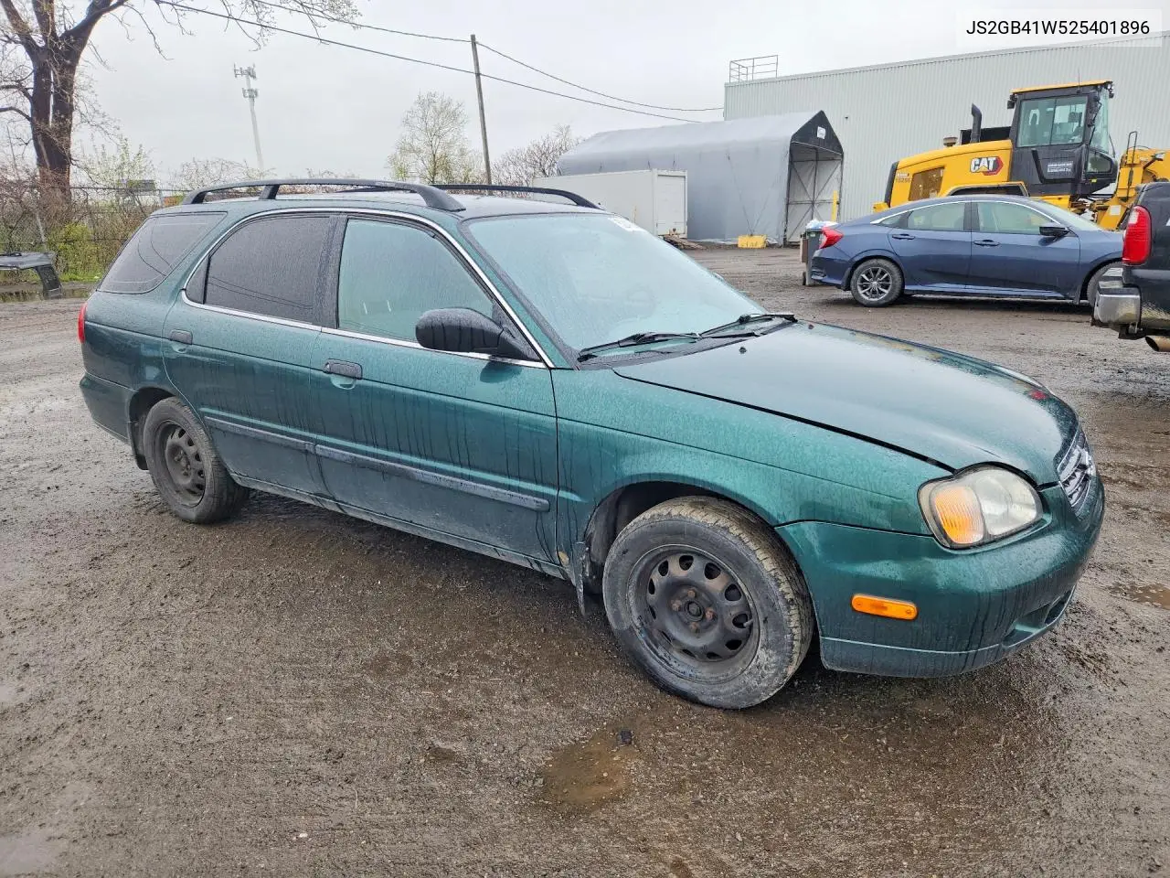 2002 Suzuki Esteem Gl VIN: JS2GB41W525401896 Lot: 52413096