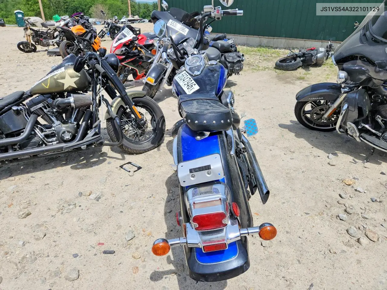 2002 Suzuki Vl800 VIN: JS1VS54A322101129 Lot: 56347946