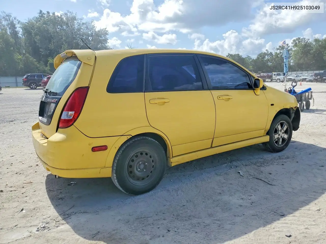2002 Suzuki Aerio Sx VIN: JS2RC41H925103049 Lot: 57320916