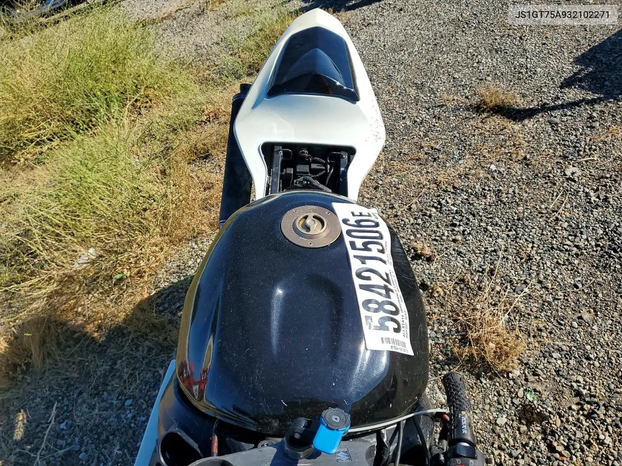 2003 Suzuki Gsx-R1000 VIN: JS1GT75A932102271 Lot: 58421506