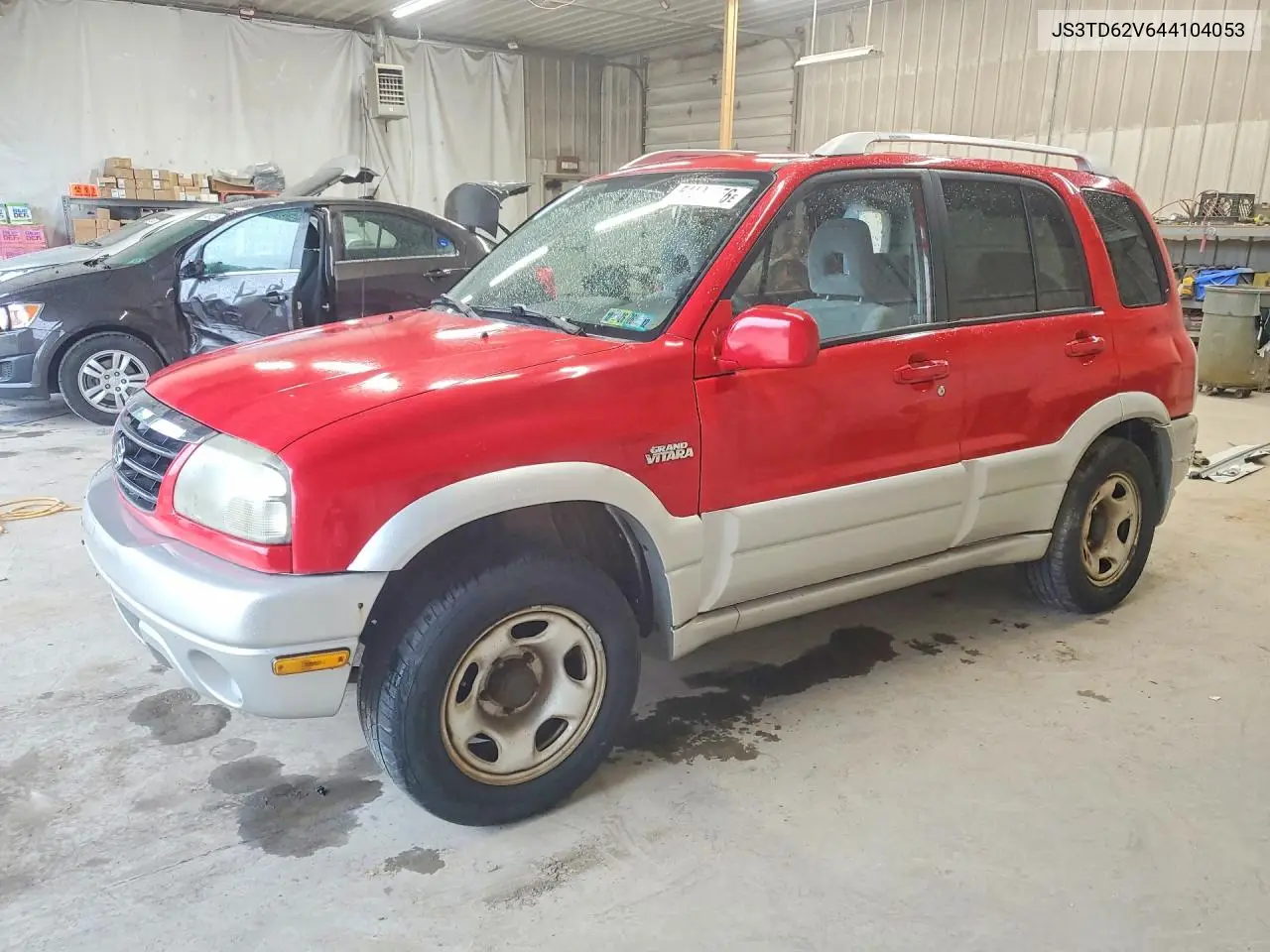 2004 Suzuki Grand Vitara Lx VIN: JS3TD62V644104053 Lot: 54496956