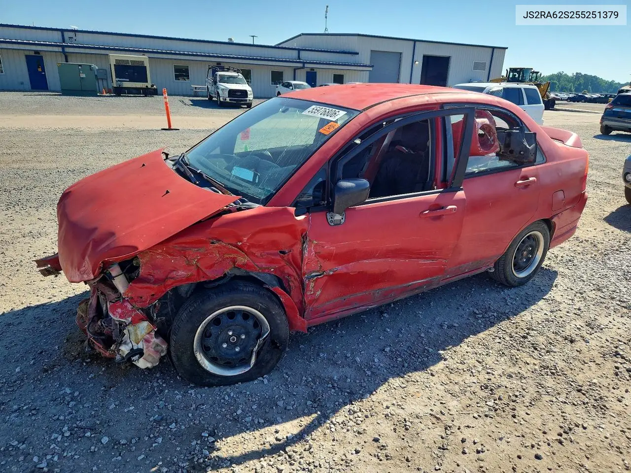 2005 Suzuki Aerio S VIN: JS2RA62S255251379 Lot: 55976806