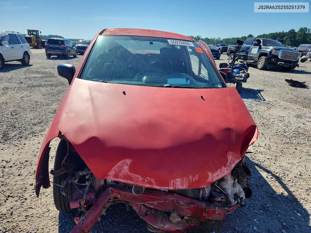 2005 Suzuki Aerio S VIN: JS2RA62S255251379 Lot: 55976806