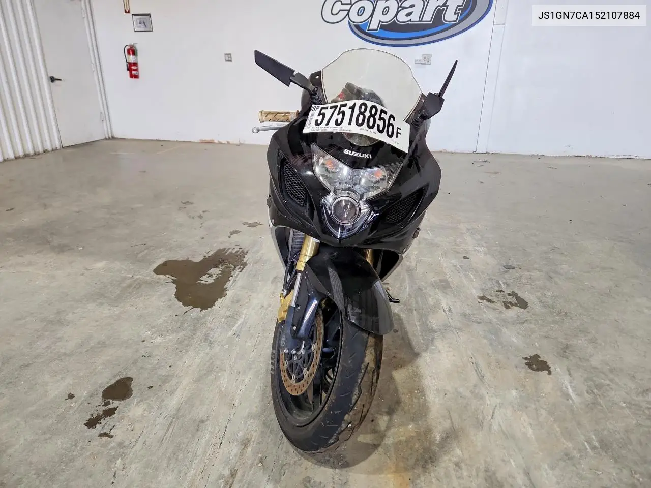 2005 Suzuki Gsx-R600 VIN: JS1GN7CA152107884 Lot: 57518856