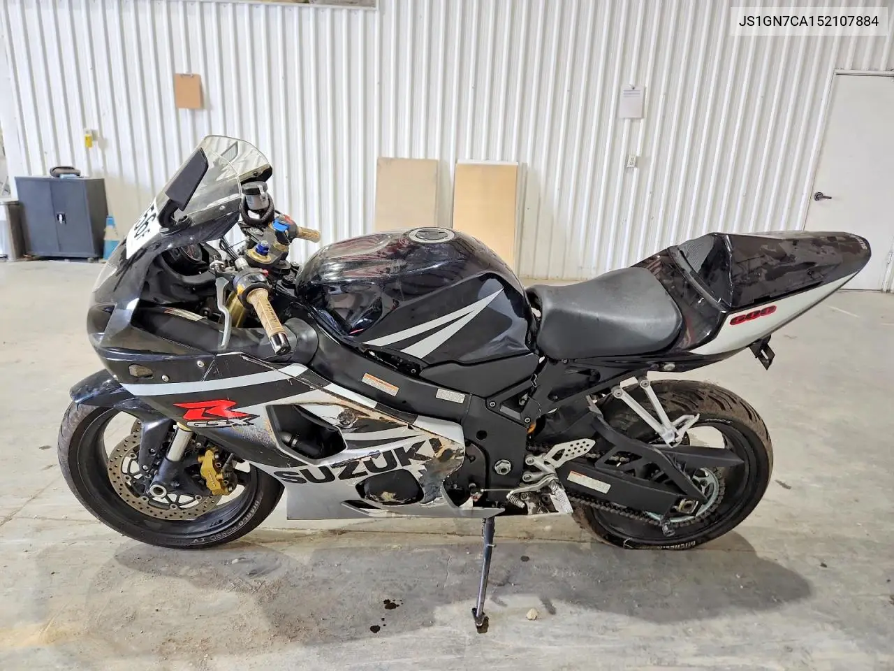 2005 Suzuki Gsx-R600 VIN: JS1GN7CA152107884 Lot: 57518856