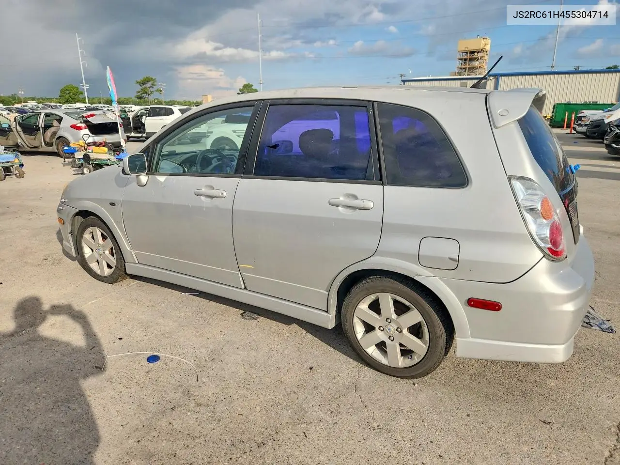 2005 Suzuki Aerio Sx VIN: JS2RC61H455304714 Lot: 59322466