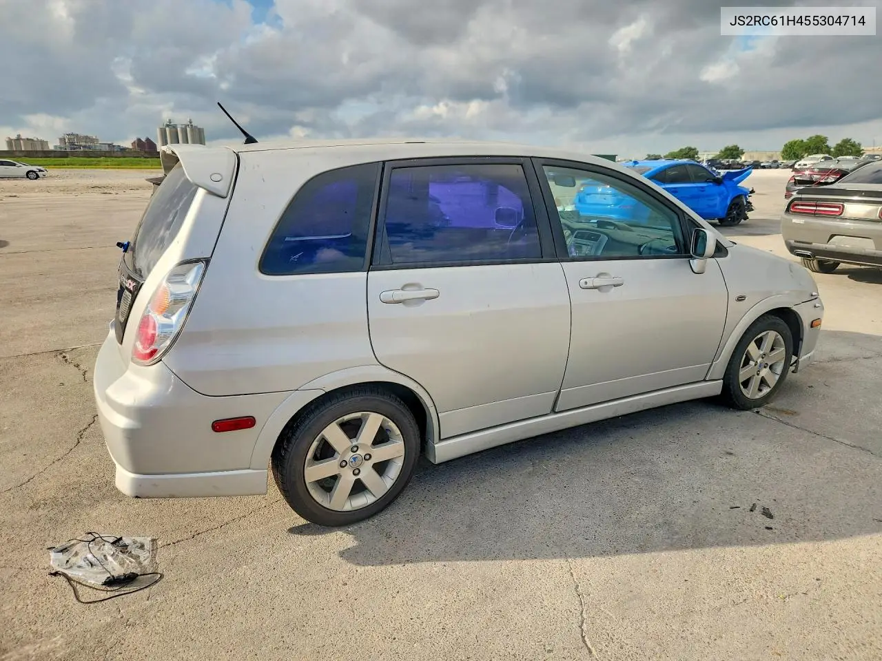 2005 Suzuki Aerio Sx VIN: JS2RC61H455304714 Lot: 59322466