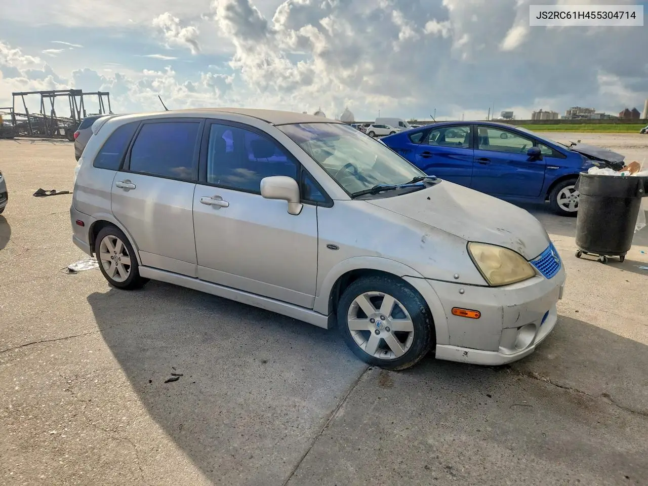 2005 Suzuki Aerio Sx VIN: JS2RC61H455304714 Lot: 59322466