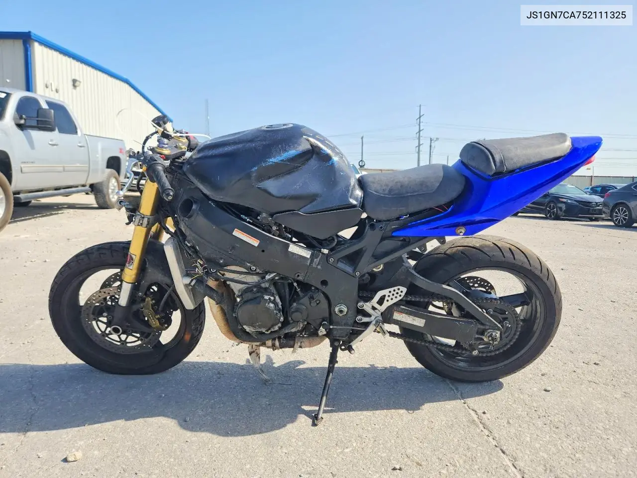 2005 Suzuki Gsx-R600 K VIN: JS1GN7CA752111325 Lot: 61597356