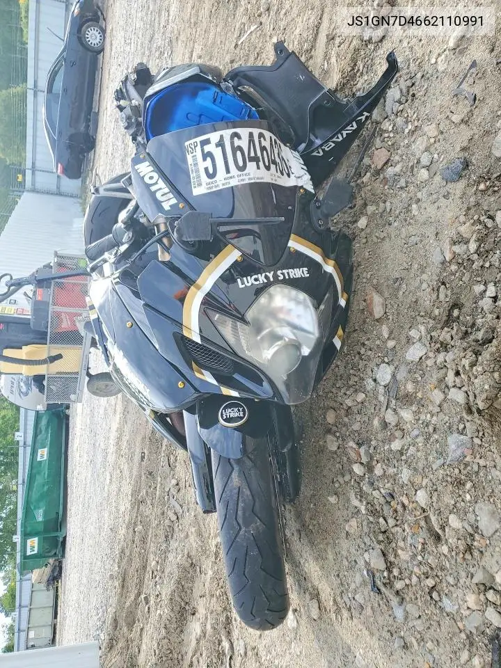 2007 Suzuki Gsx-R600 K6 VIN: JS1GN7DA272124176 Lot: 51646436