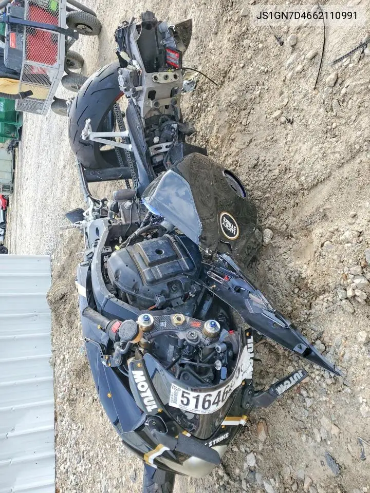 2007 Suzuki Gsx-R600 K6 VIN: JS1GN7DA272124176 Lot: 51646436