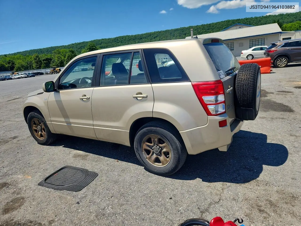 2006 Suzuki Grand Vitara VIN: JS3TD941964103882 Lot: 55308466