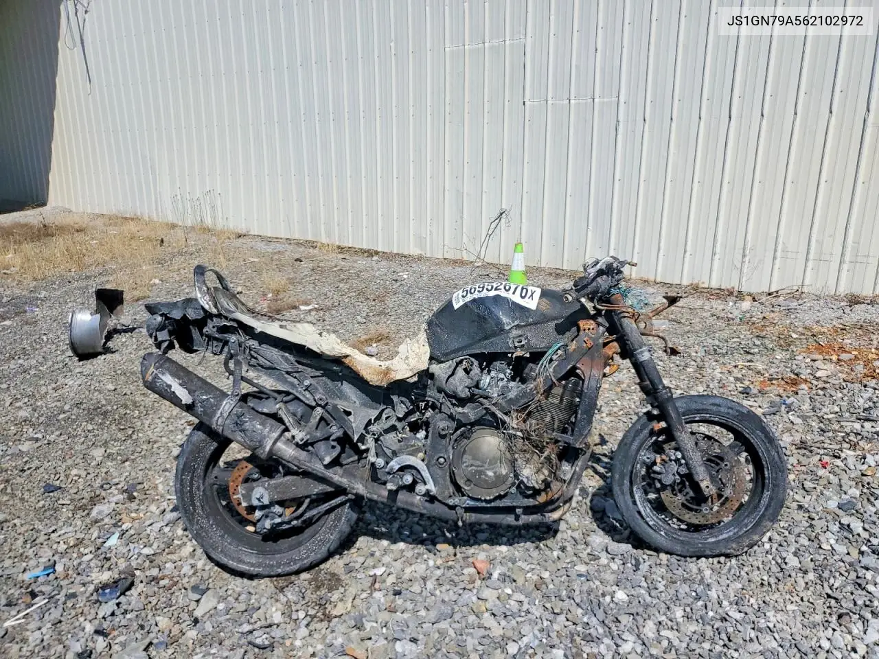 2006 Suzuki Gsx600 F VIN: JS1GN79A562102972 Lot: 56952676