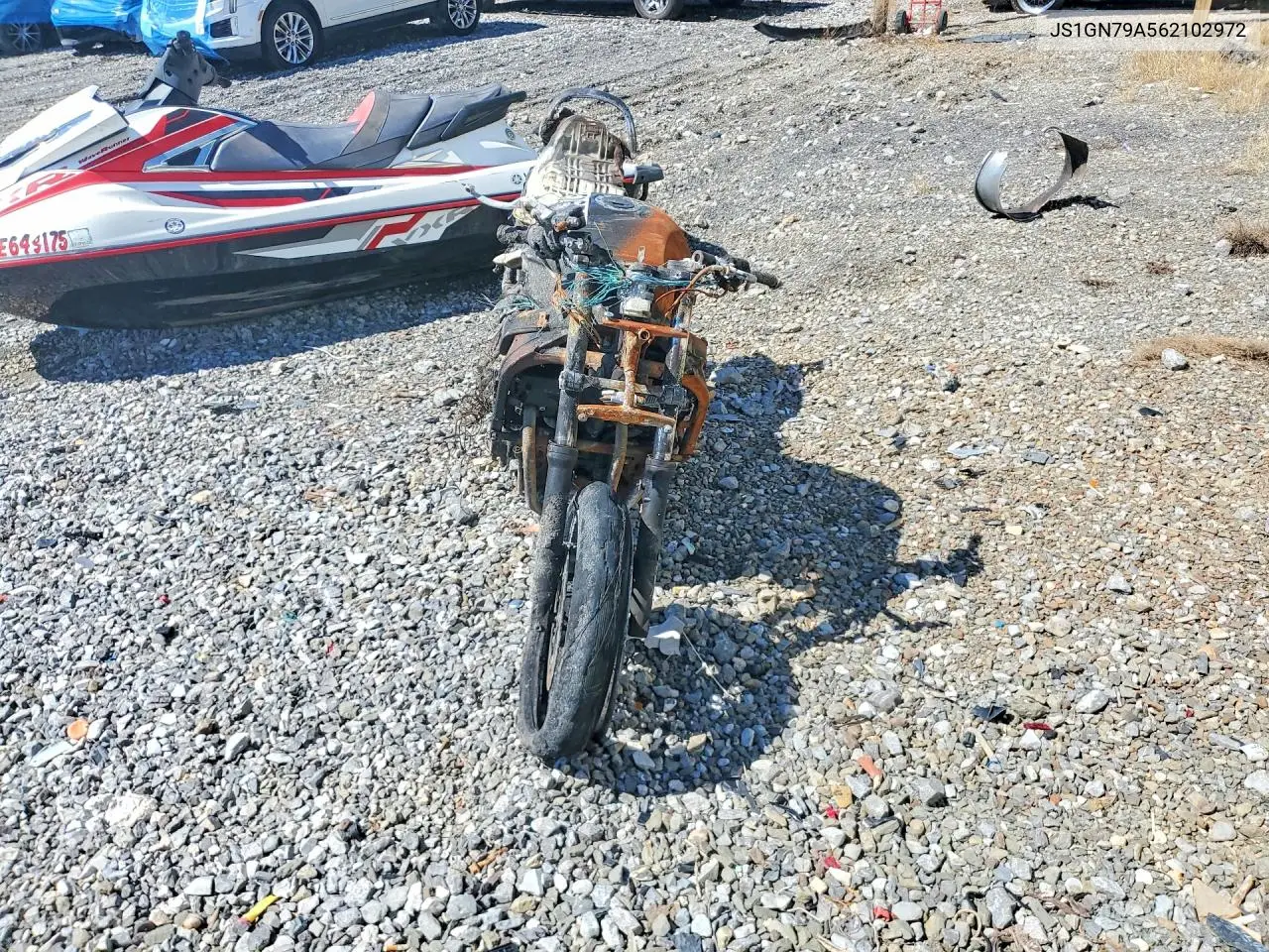 2006 Suzuki Gsx600 F VIN: JS1GN79A562102972 Lot: 56952676
