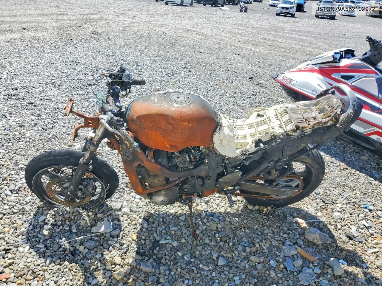 2006 Suzuki Gsx600 F VIN: JS1GN79A562102972 Lot: 56952676