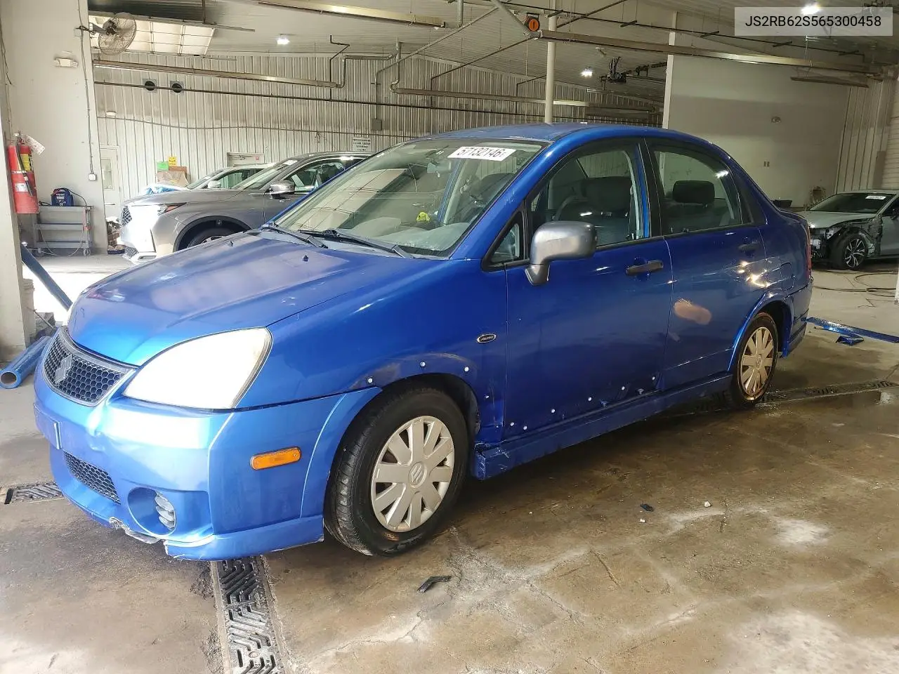 2006 Suzuki Aerio VIN: JS2RB62S565300458 Lot: 57132146