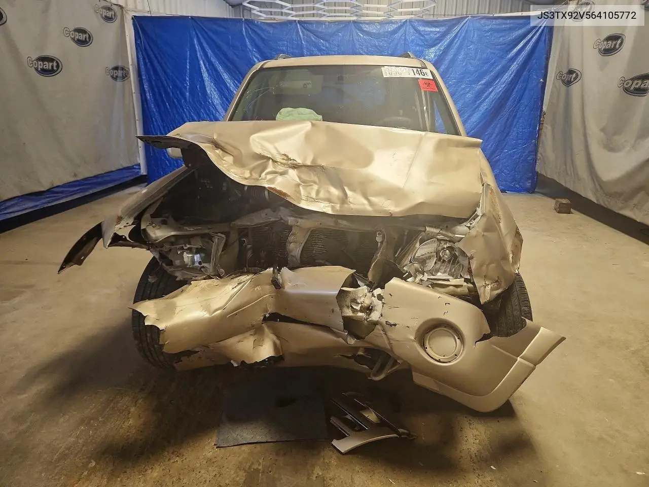 2006 Suzuki Xl7 VIN: JS3TX92V564105772 Lot: 59827146