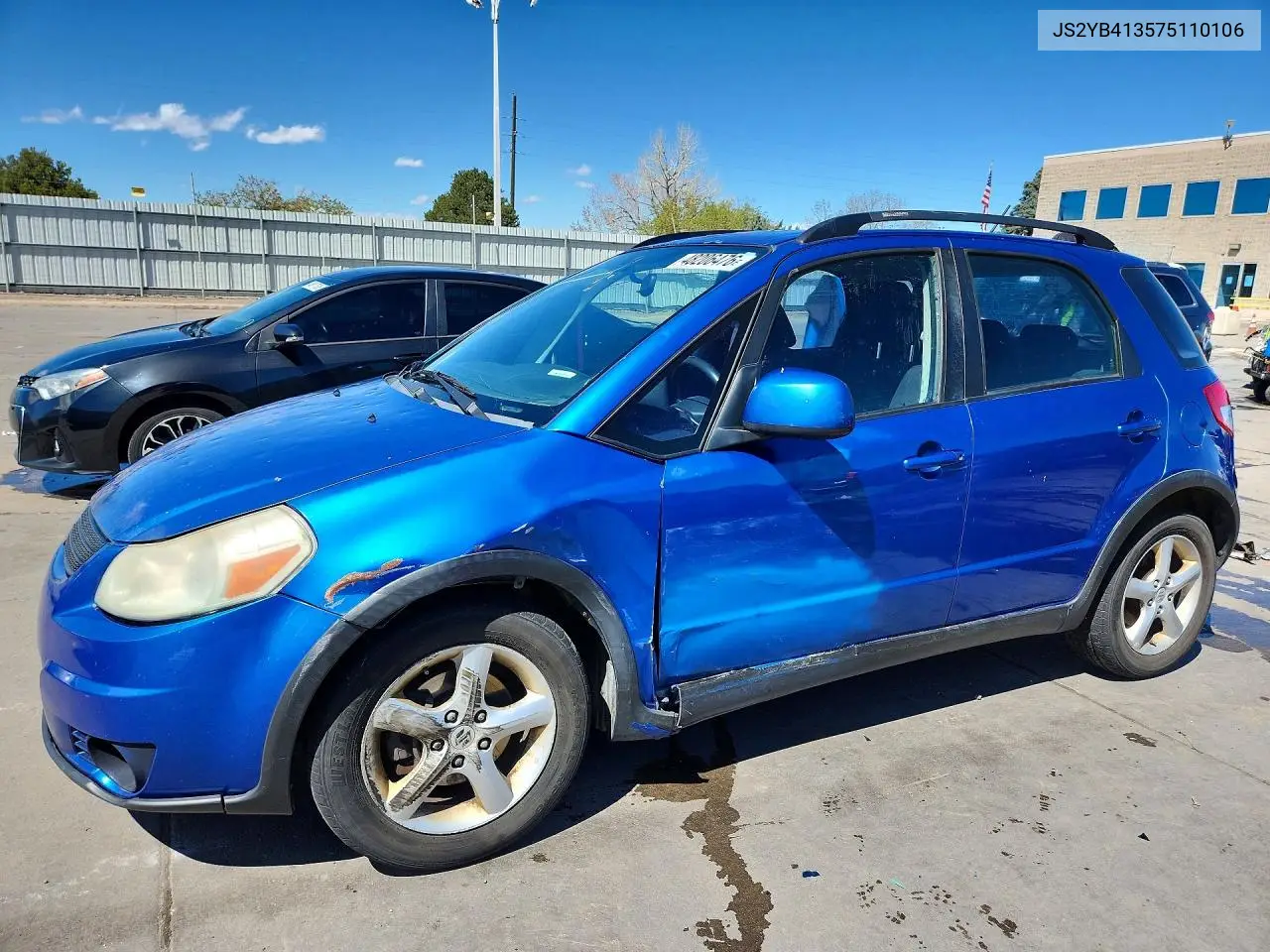 2007 Suzuki Sx4 VIN: JS2YB413575110106 Lot: 48206476