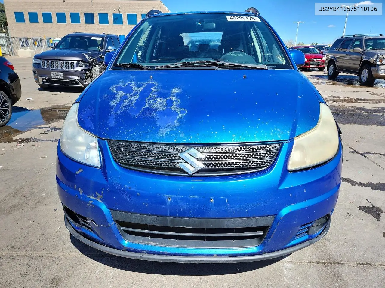 2007 Suzuki Sx4 VIN: JS2YB413575110106 Lot: 48206476