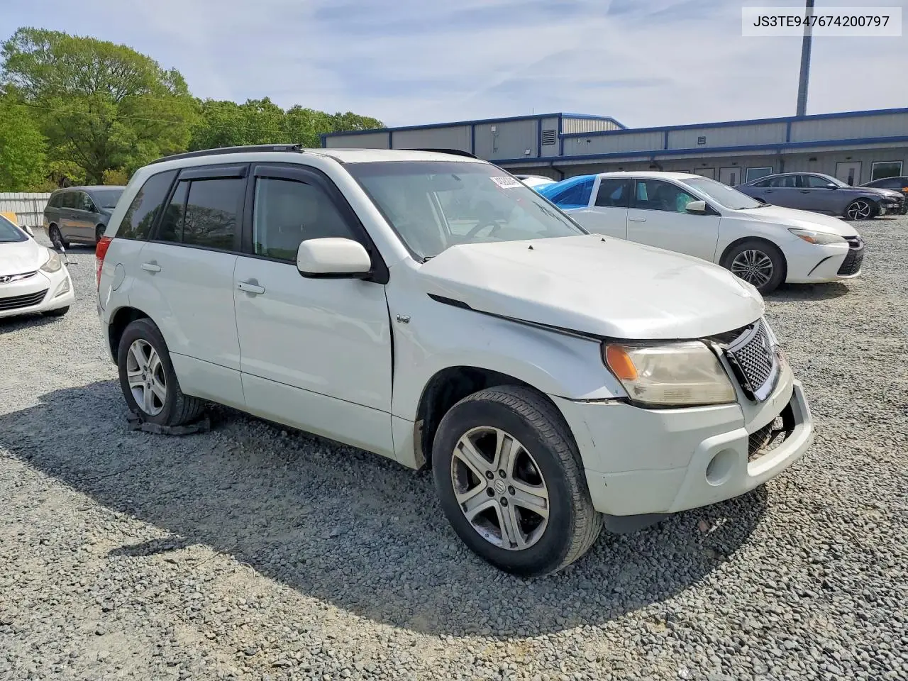 2007 Suzuki Grand Vitara Luxury VIN: JS3TE947674200797 Lot: 49282046